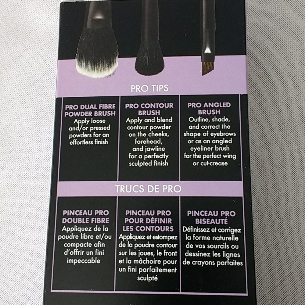 NYX PROFESSIONAL Essential Eye And Face Brush Set, Trio Of Pro Brushes - Picture 4 of 6